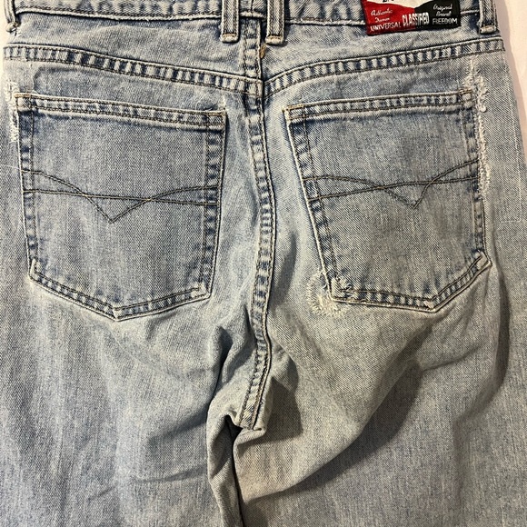 Z Cavaricci Vintage Jeans Patching Look At All Pictures Size 29 - Picture 6 of 10